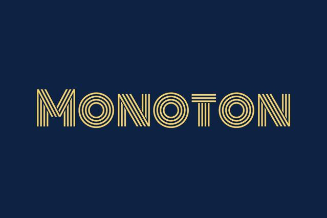 Monoton Font