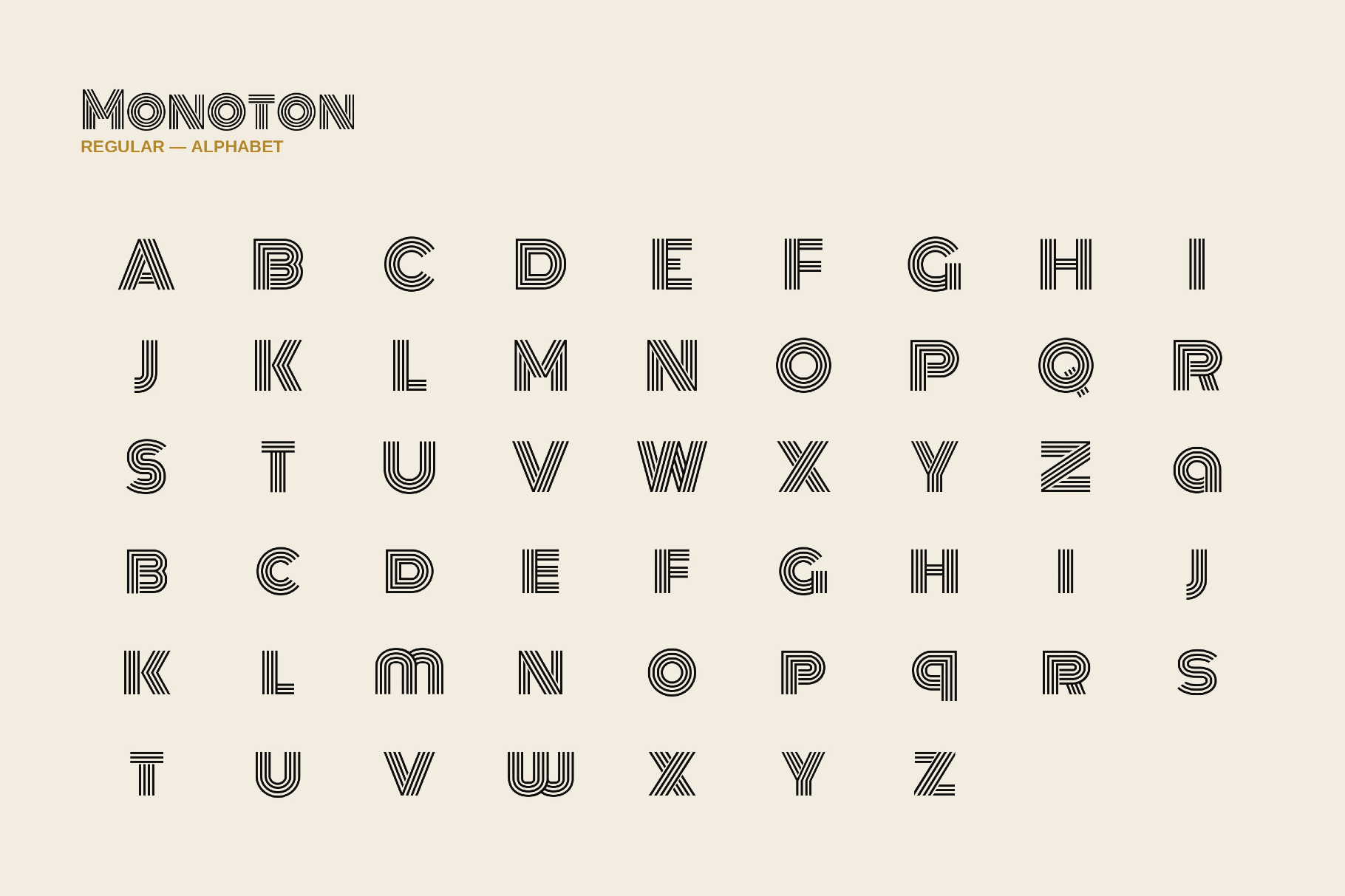 Monoton Font