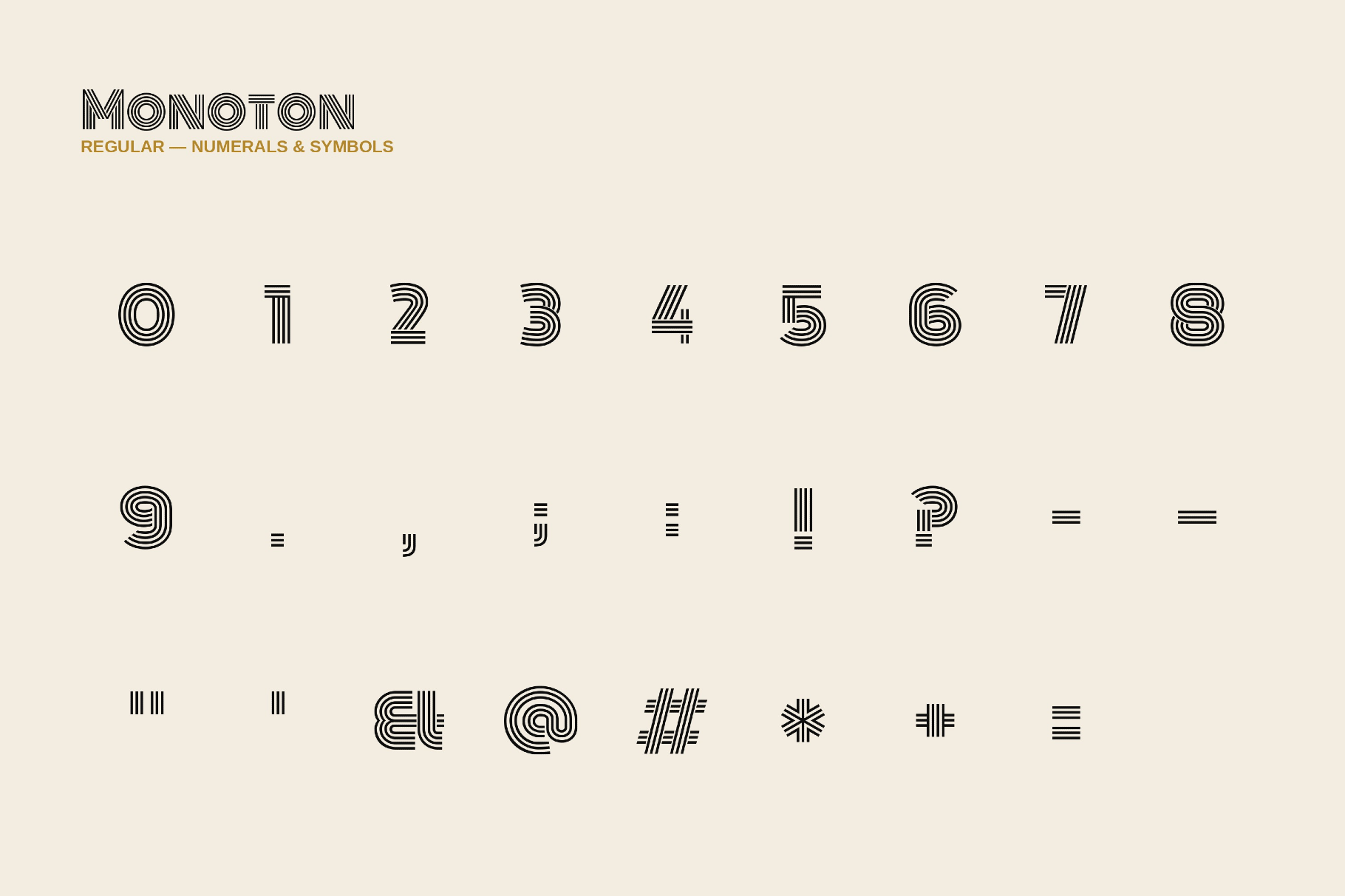 Monoton Font