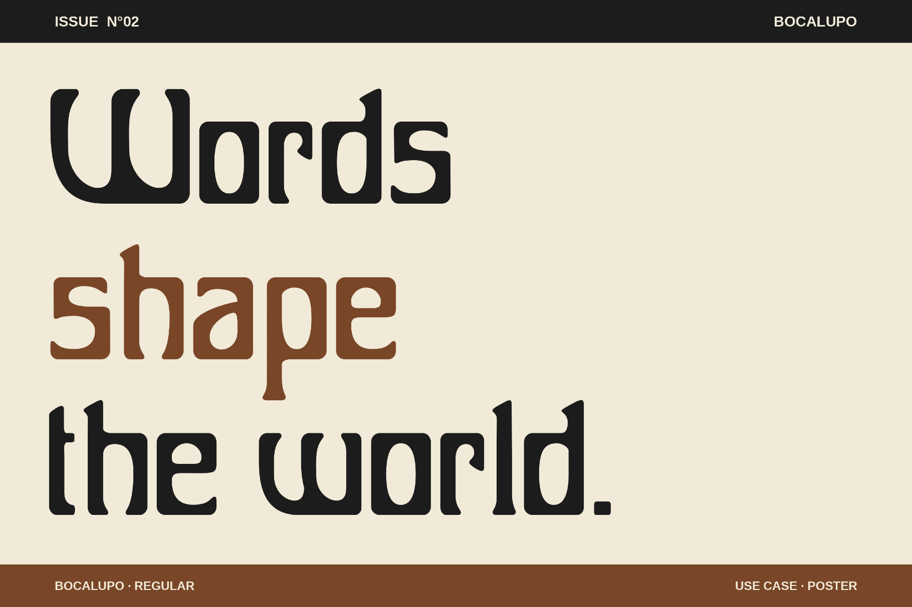 Bocalupo - Groovy Psychedelic Font