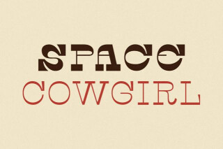 Space Cowgirl Typeface