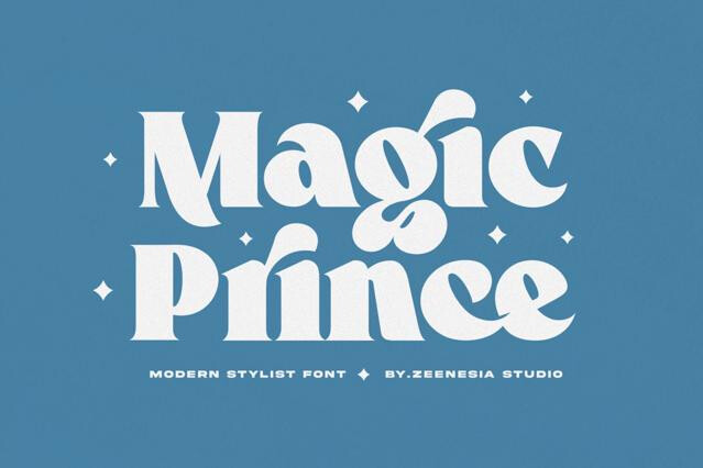Magic Prince - Vintage Display Font