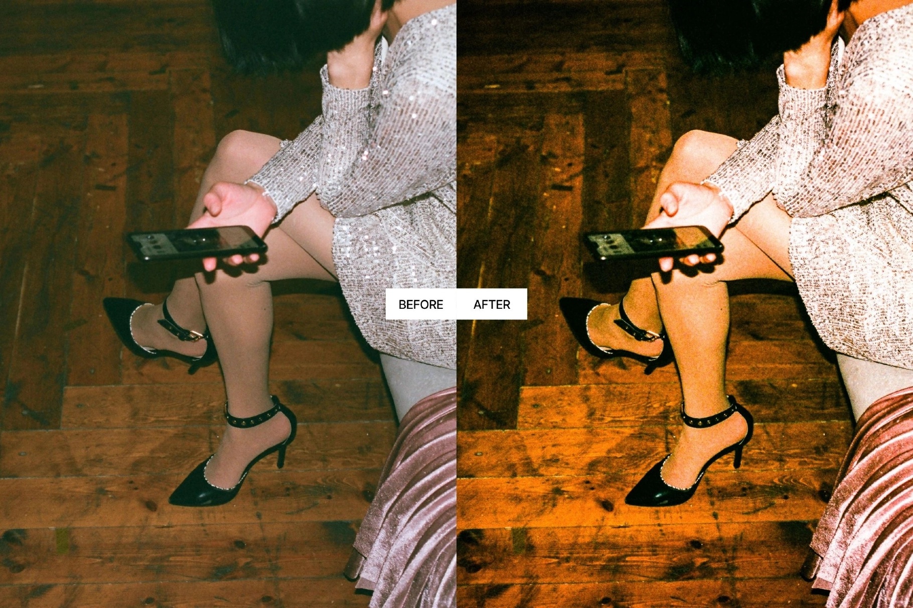 Direct Flash Film Lightroom Presets