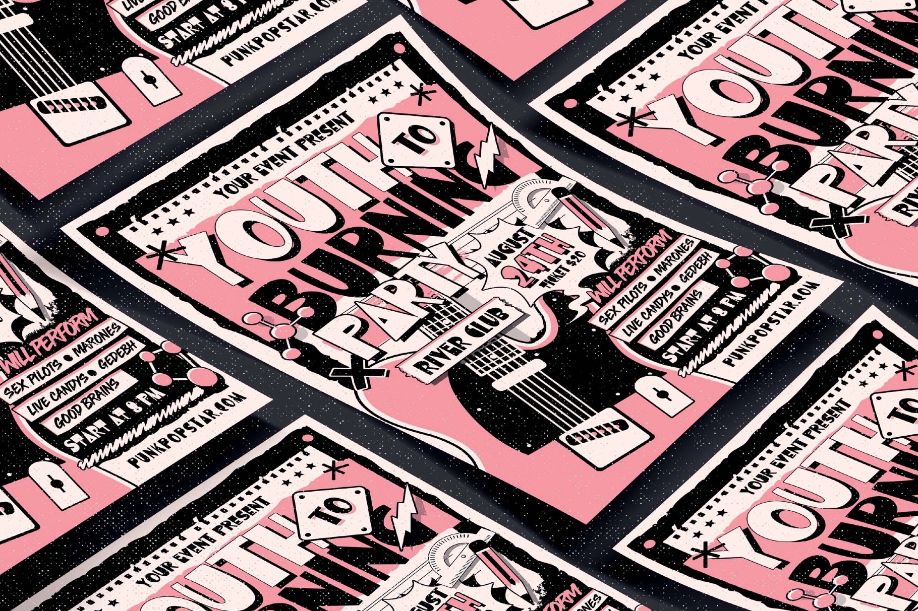 Punk Madness - Bold Punk Font