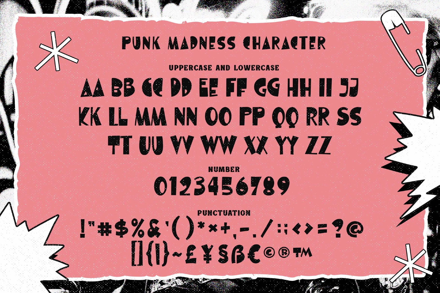 Punk Madness - Bold Punk Font