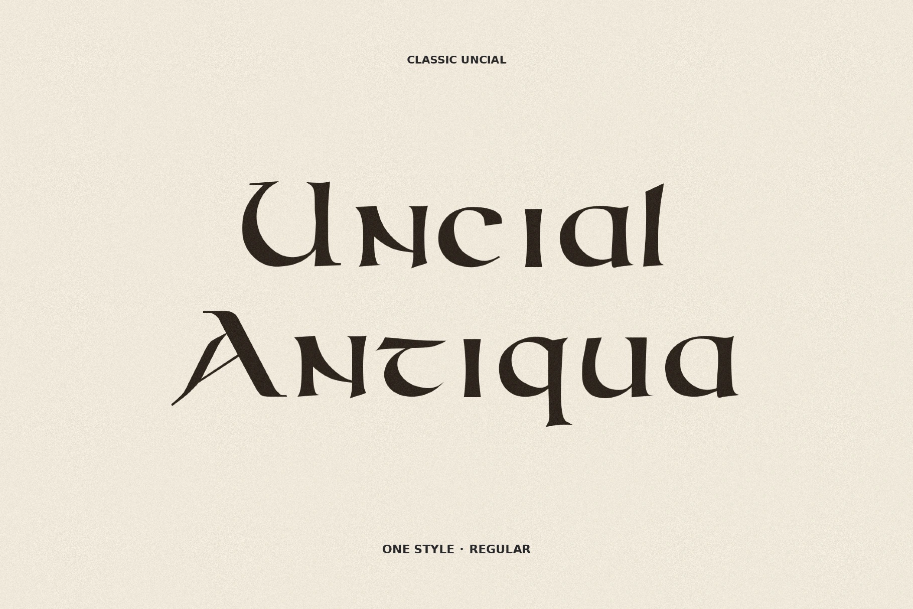 Uncial Antiqua Font