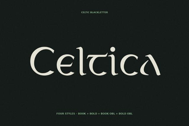 Celtica - Fantasy Font Family