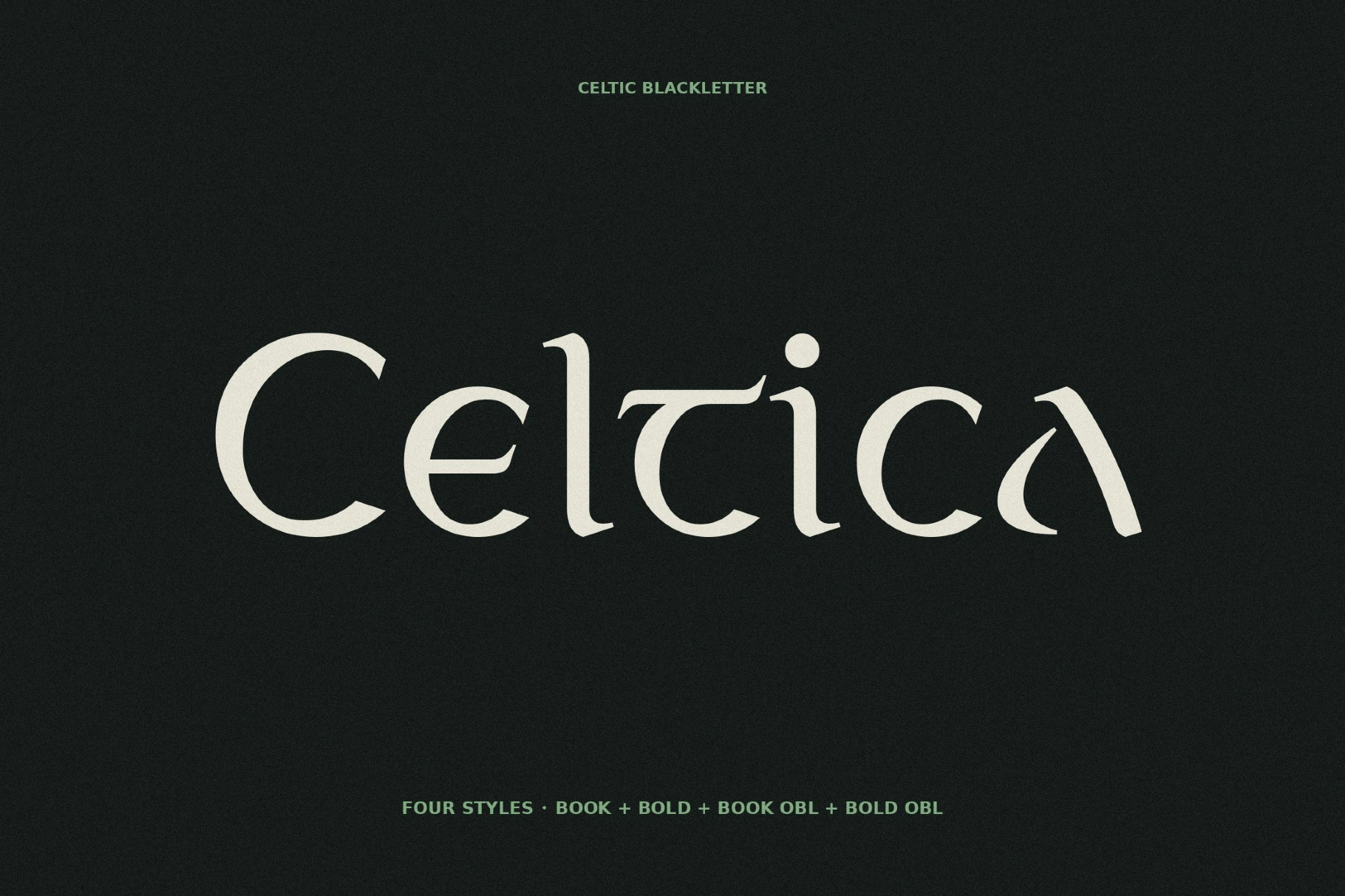 Celtica - Fantasy Font Family