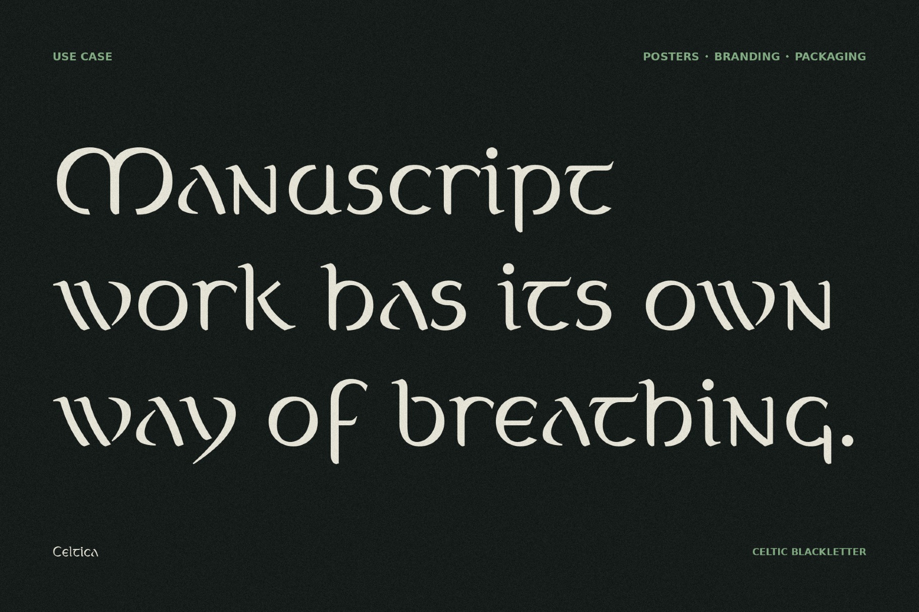 Celtica - Fantasy Font Family
