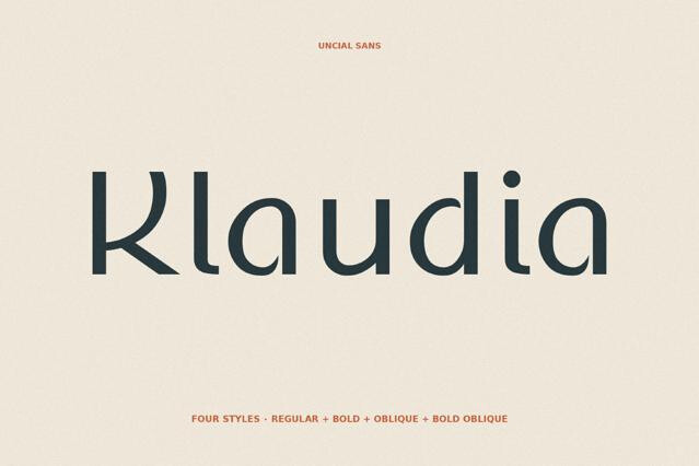Klaudia - Fantasy Font Family