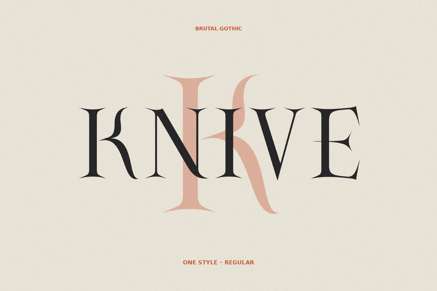 Knive - Royal Font