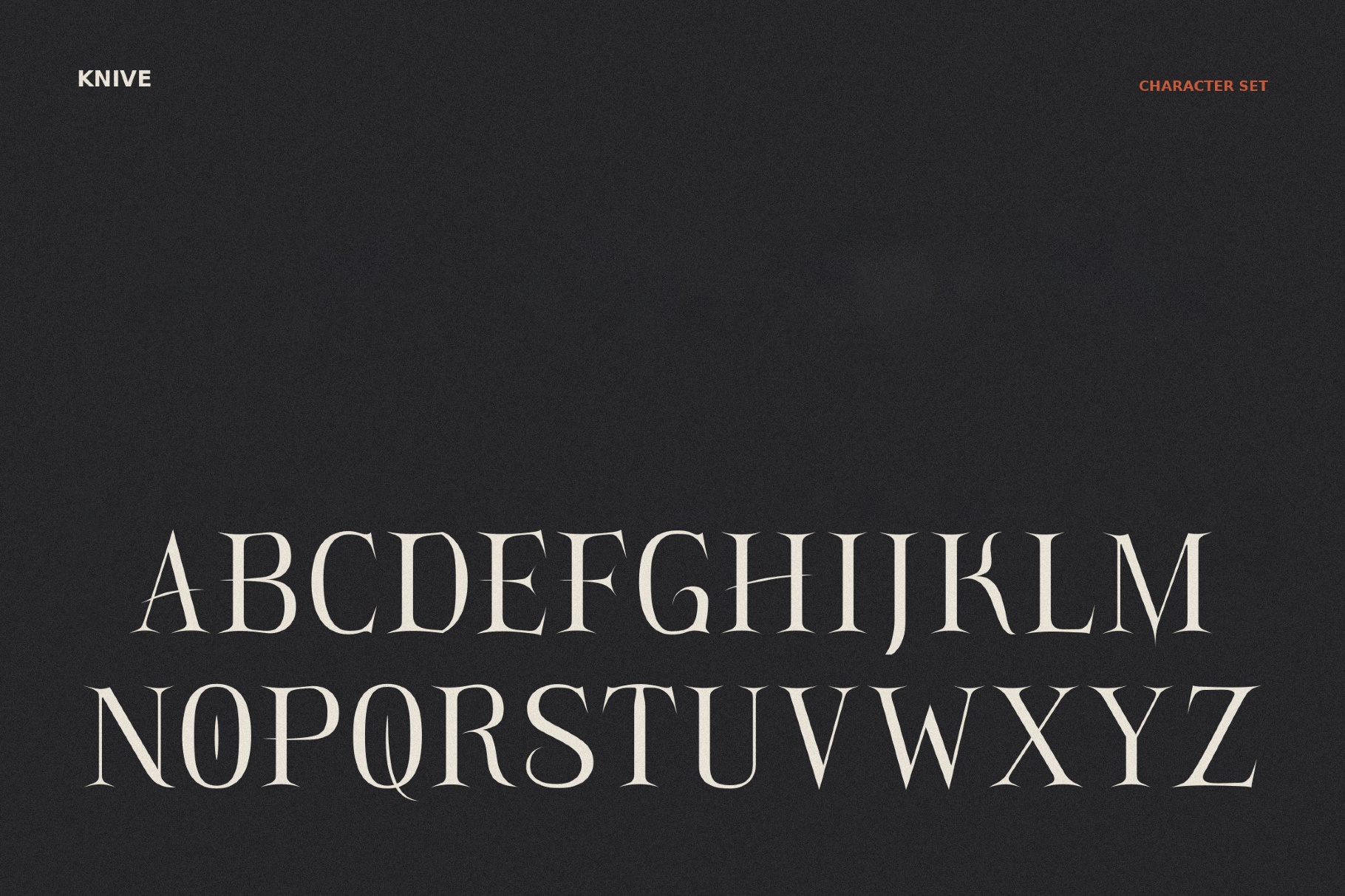Knive - Royal Font