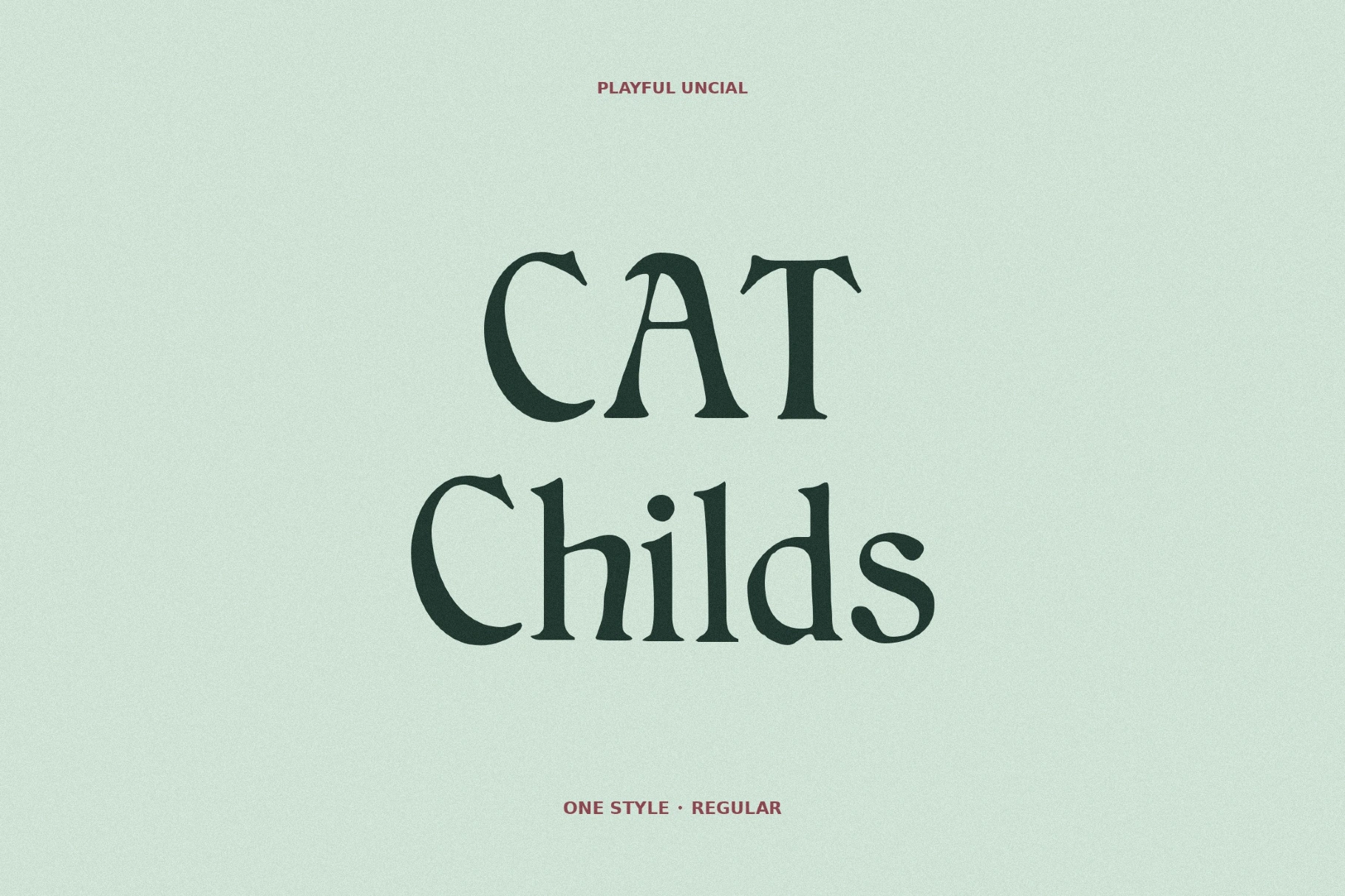 CAT Childs - Free Fantasy Font