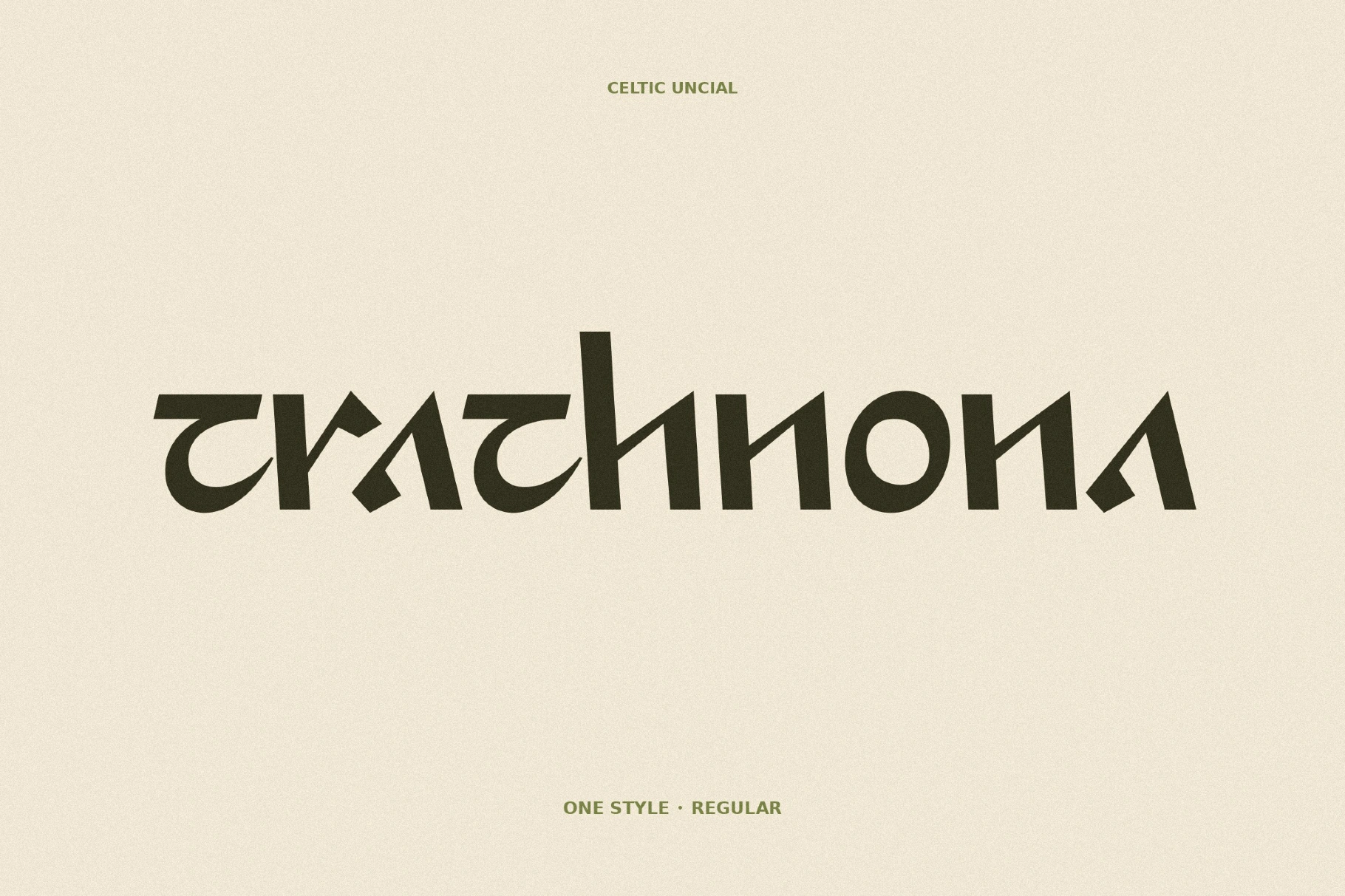 Trathnona - Runic Fantasy Font