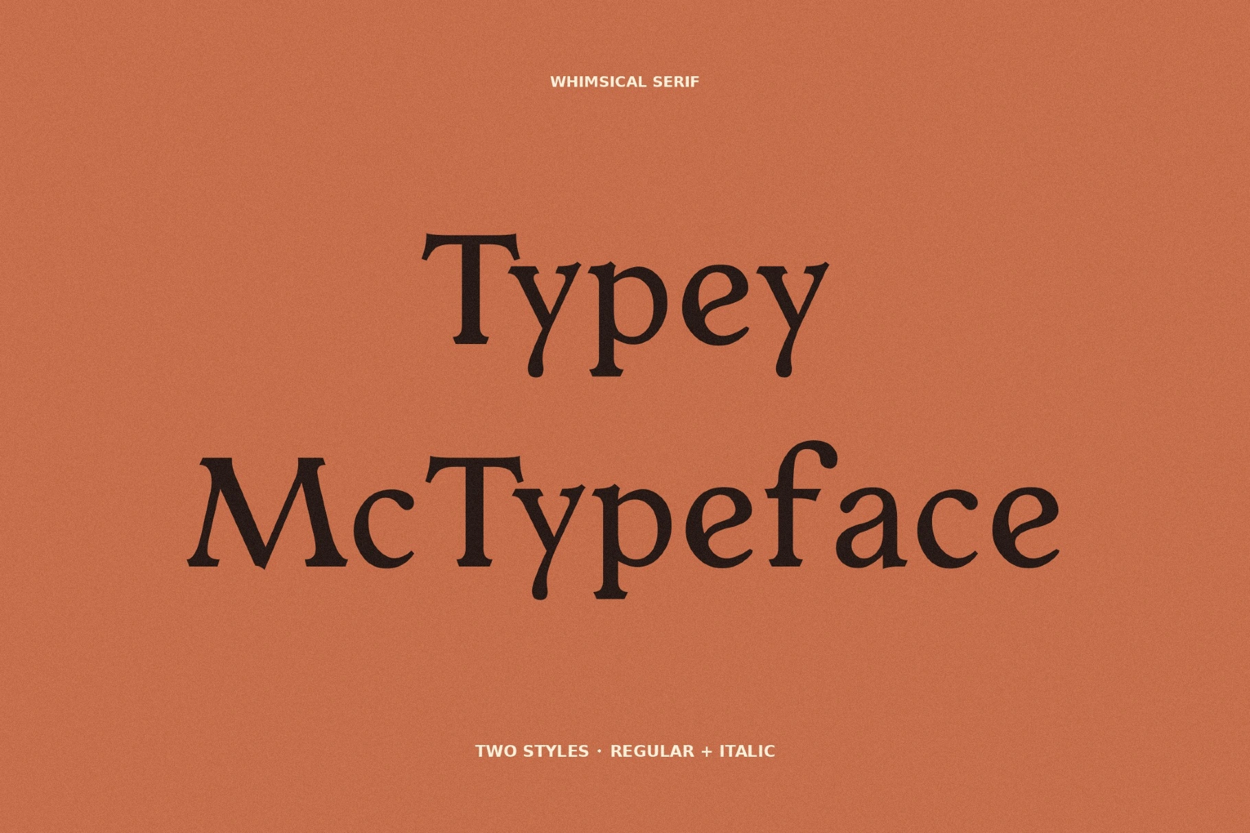 Typey McTypeface - Free Fantasy Font