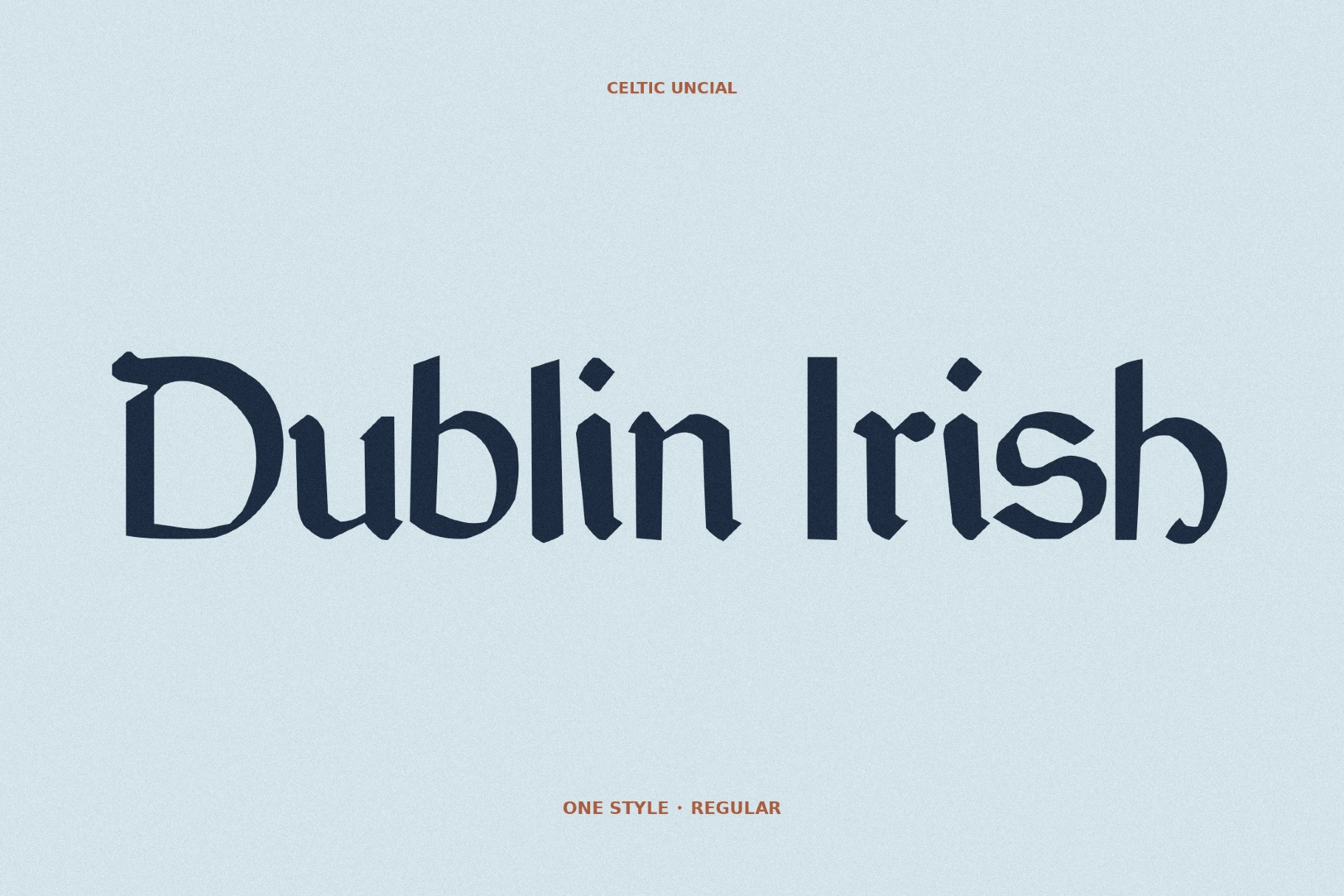Dublin Irish Font