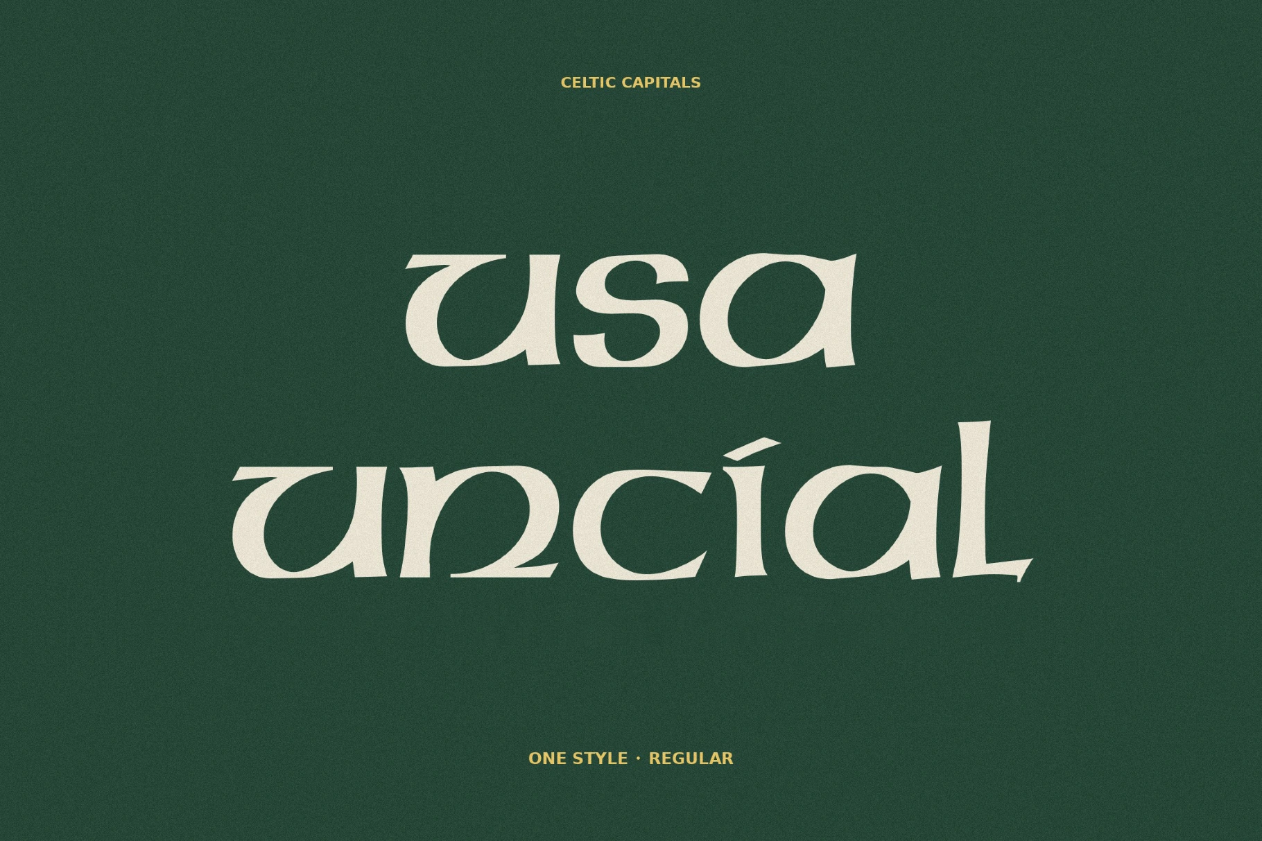 USA Uncial Font