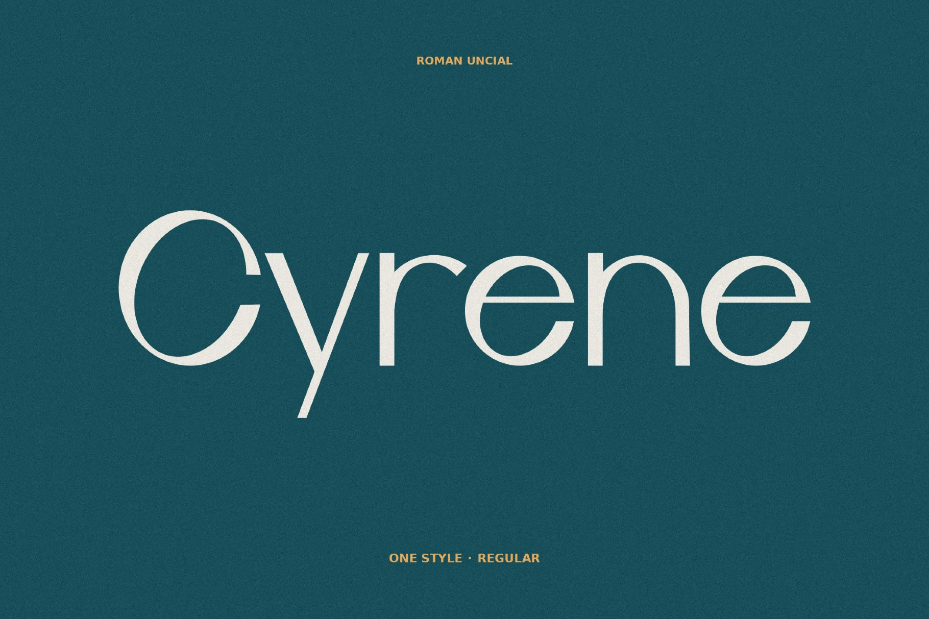 Cyrene Fashion Font