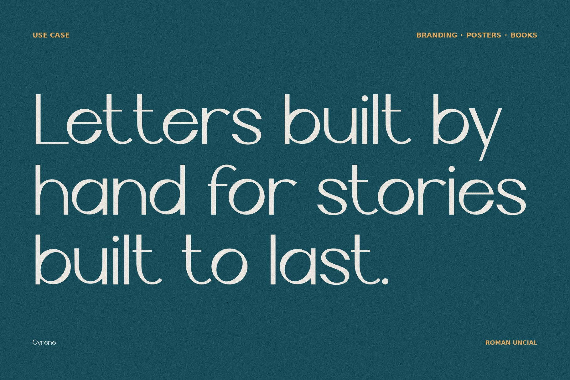 Cyrene Fashion Font
