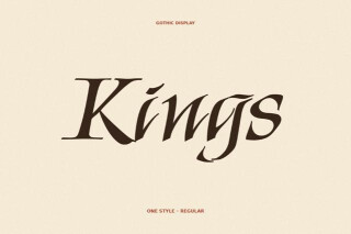 Kings - Ornamental Gothic Font