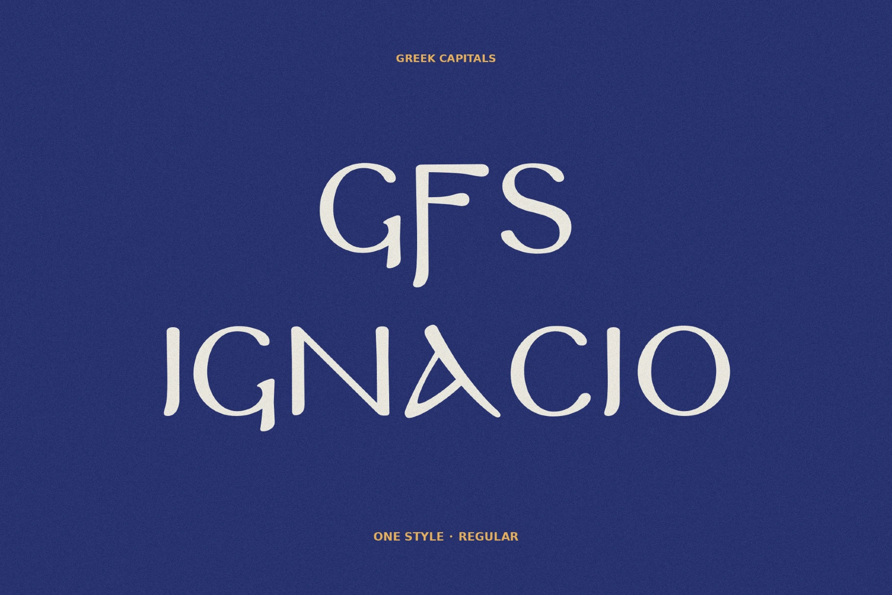 GFS Ignacio - Ancient Greek Font