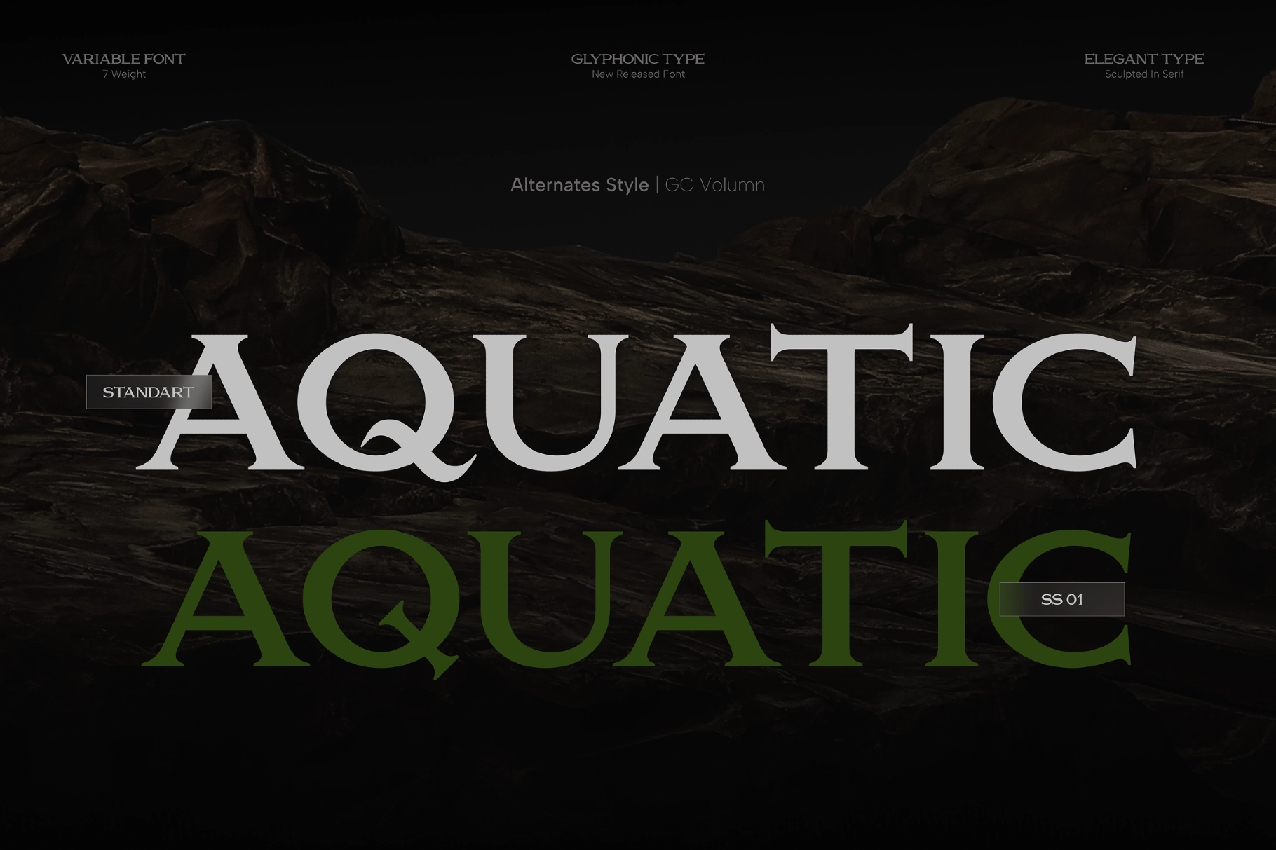 GC Volumn - Elegant Serif Font