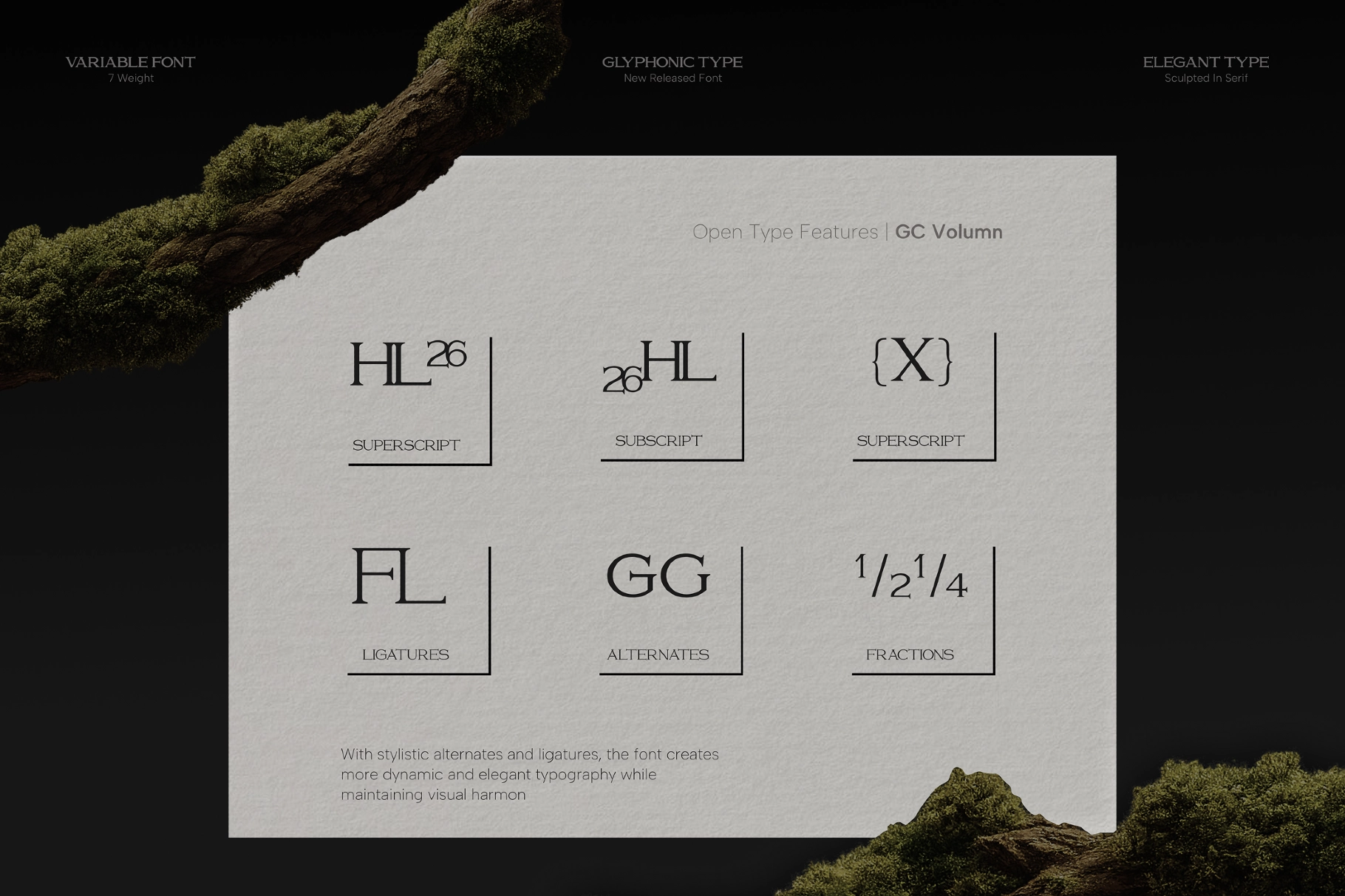 GC Volumn - Elegant Serif Font