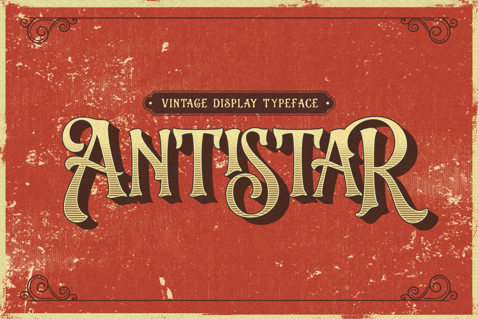 Antistar - Vintage Display Font