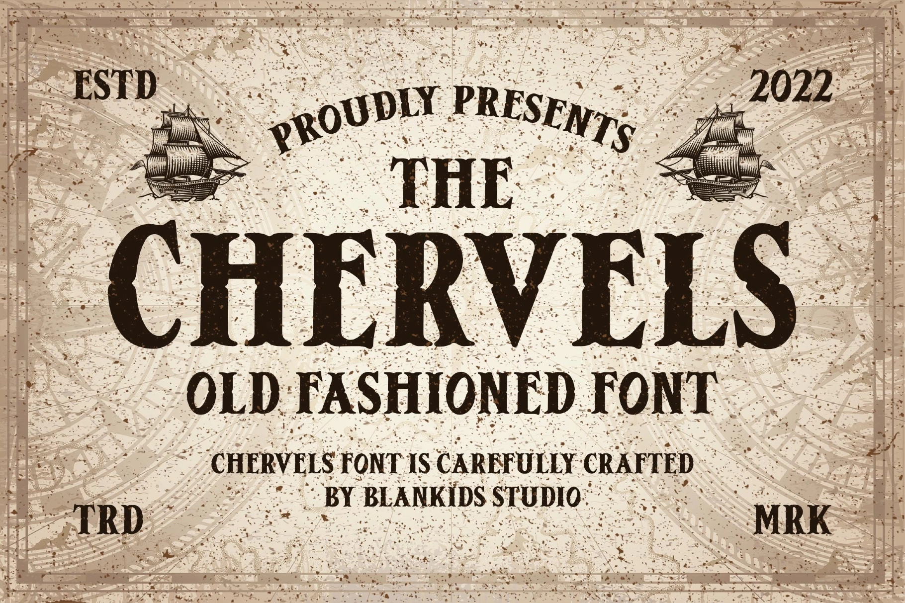 Chervels - Old Fashioned Font