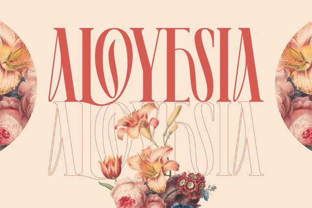 Aloyesia - Romantic Serif Font