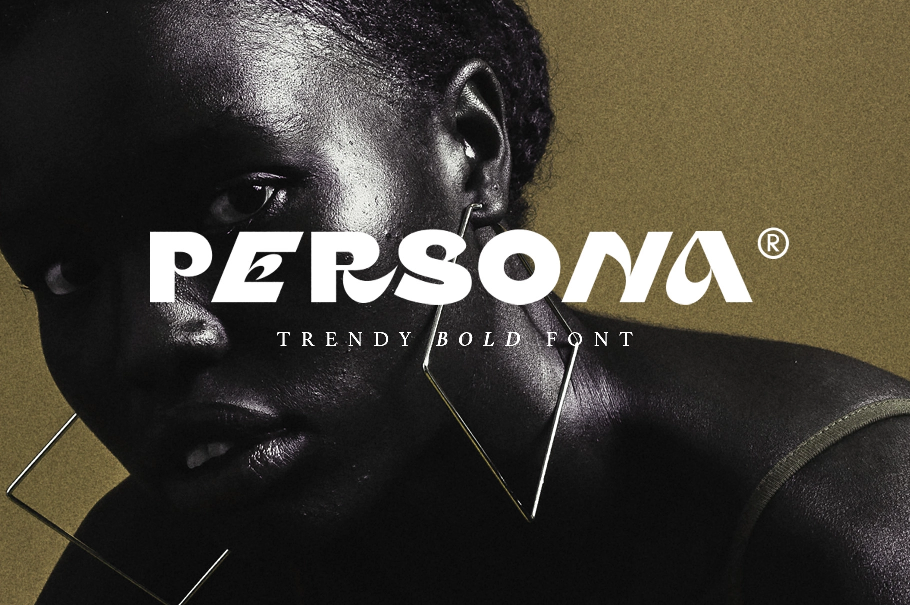 Persona - Bold Display Font