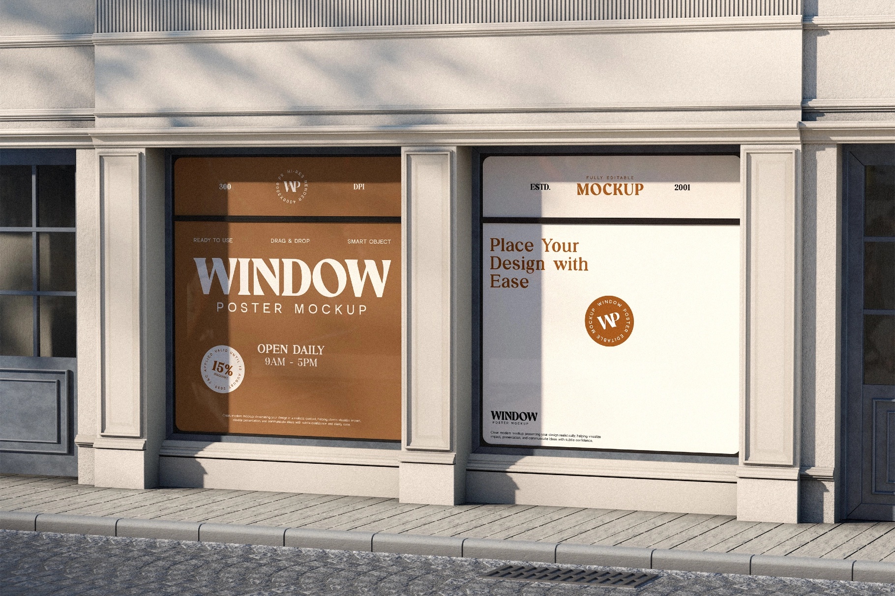 Storefront Window Mockup