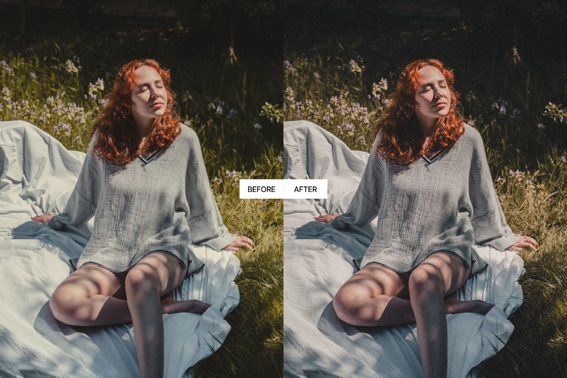 Vintage Grain Film Lightroom Presets