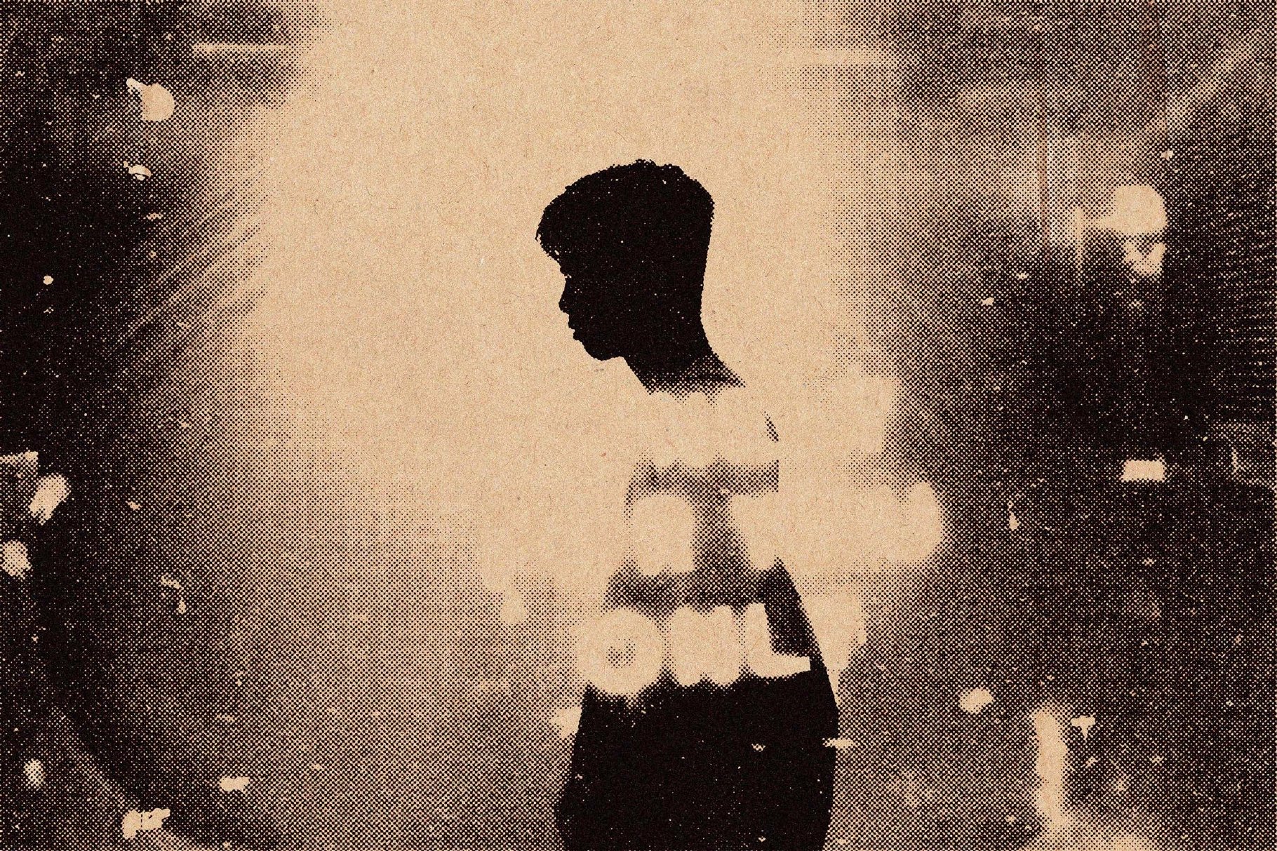 Cardboard Halftone Photo Effect