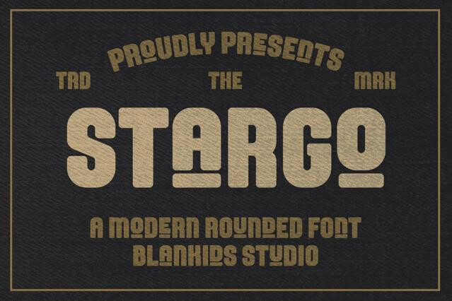 Stargo - Bold Rounded Sans Font