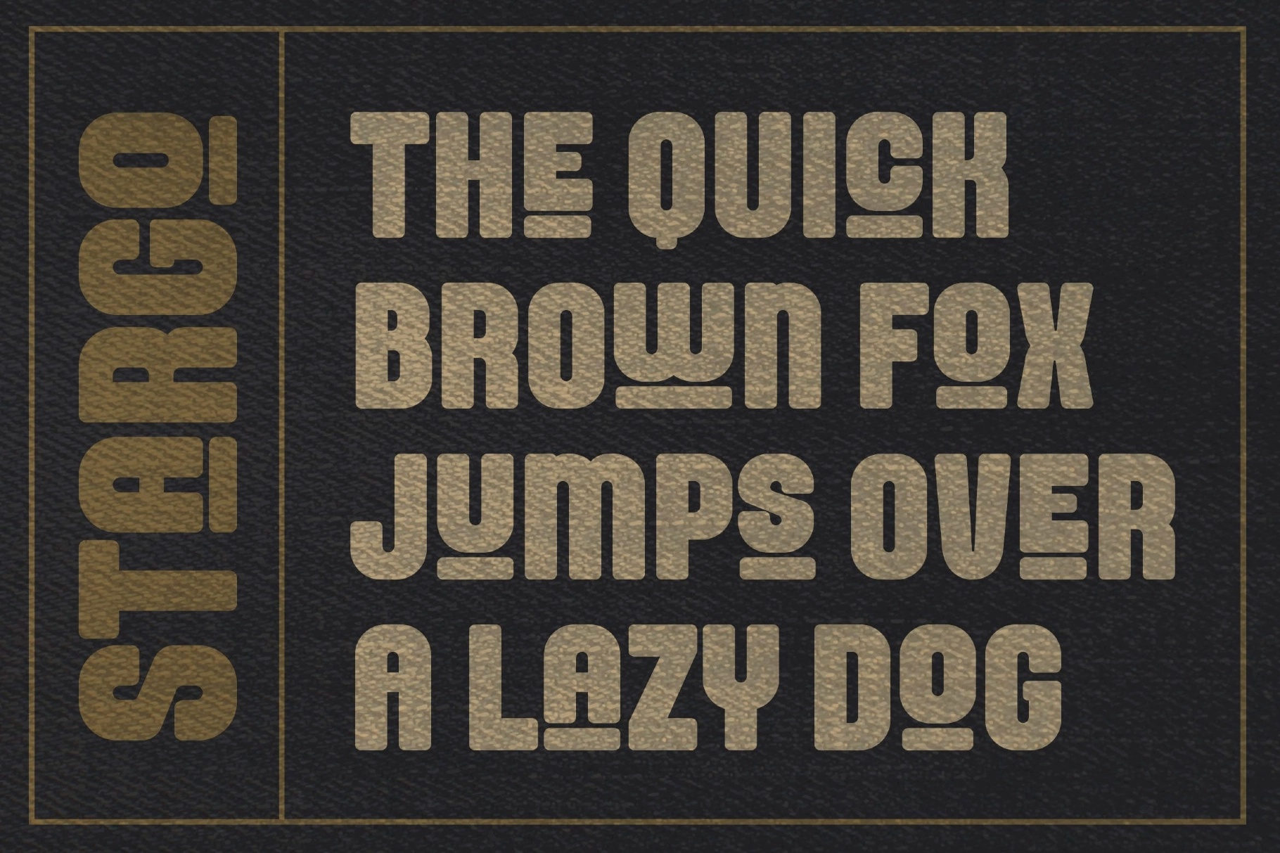 Stargo - Bold Rounded Sans Font