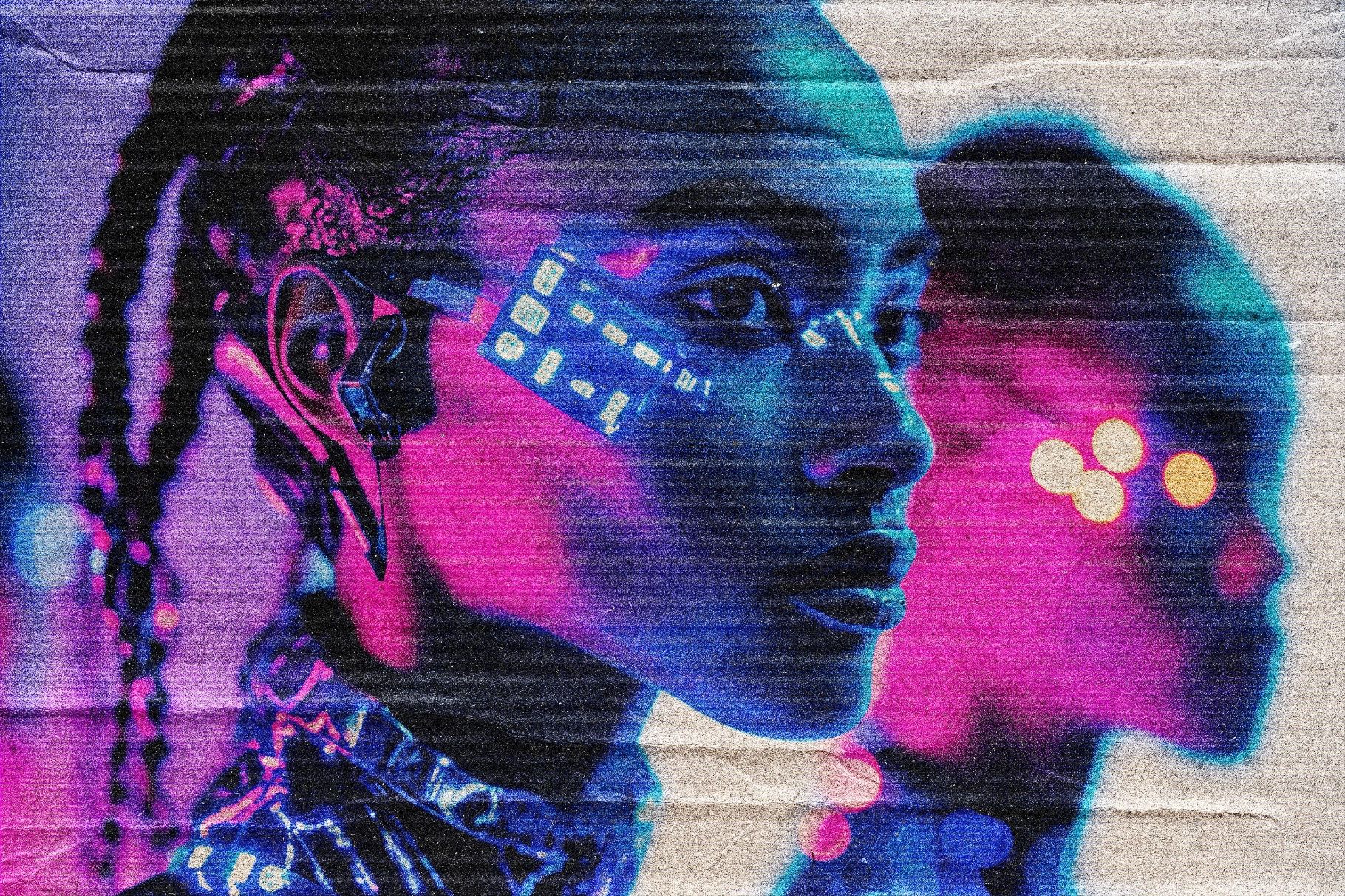 Cardboard Smear Photo Effect