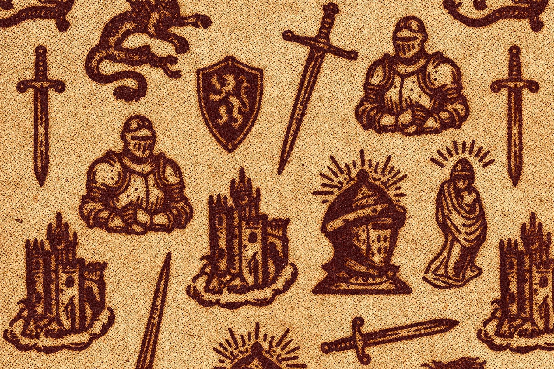 Engraved Old Printed Stamp Text Effect