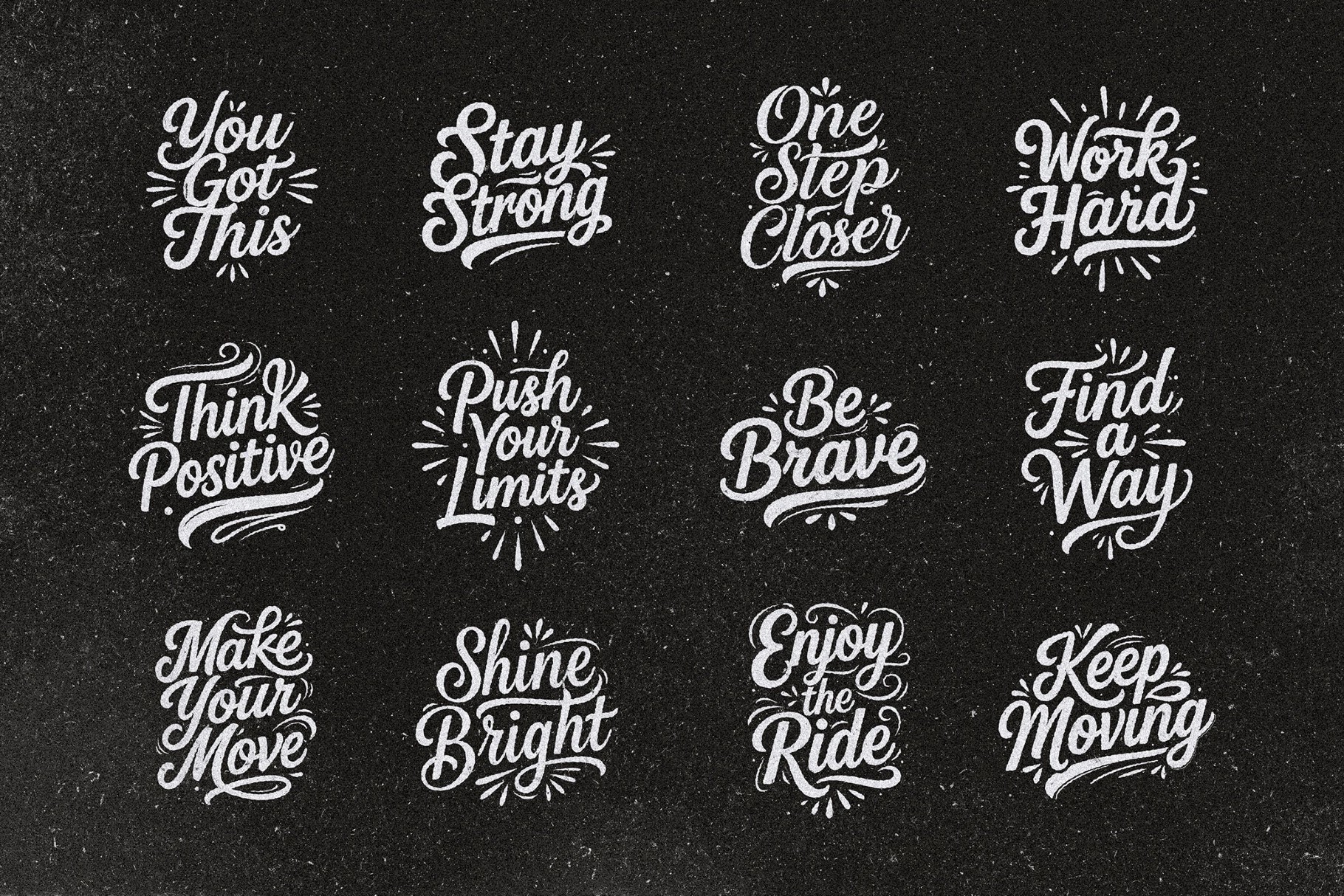 Lettering Quotes + PSD Effect