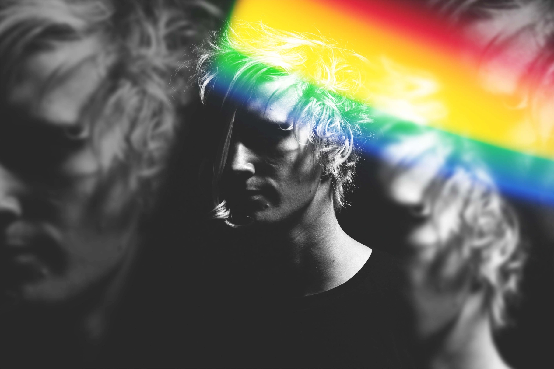 Prismatic Vibes Photo Effect
