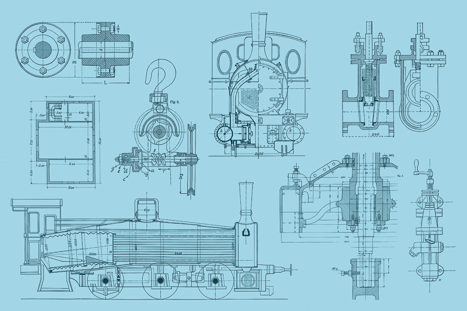Vintage Blueprints Collection