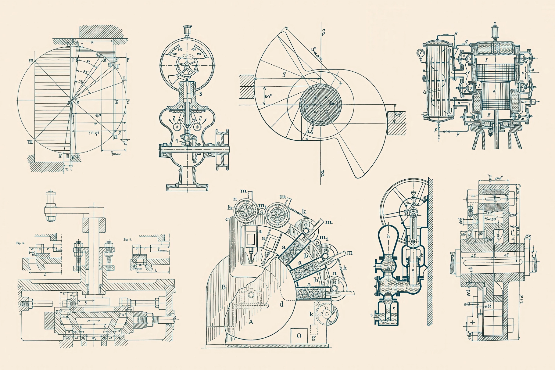 Vintage Blueprints Collection