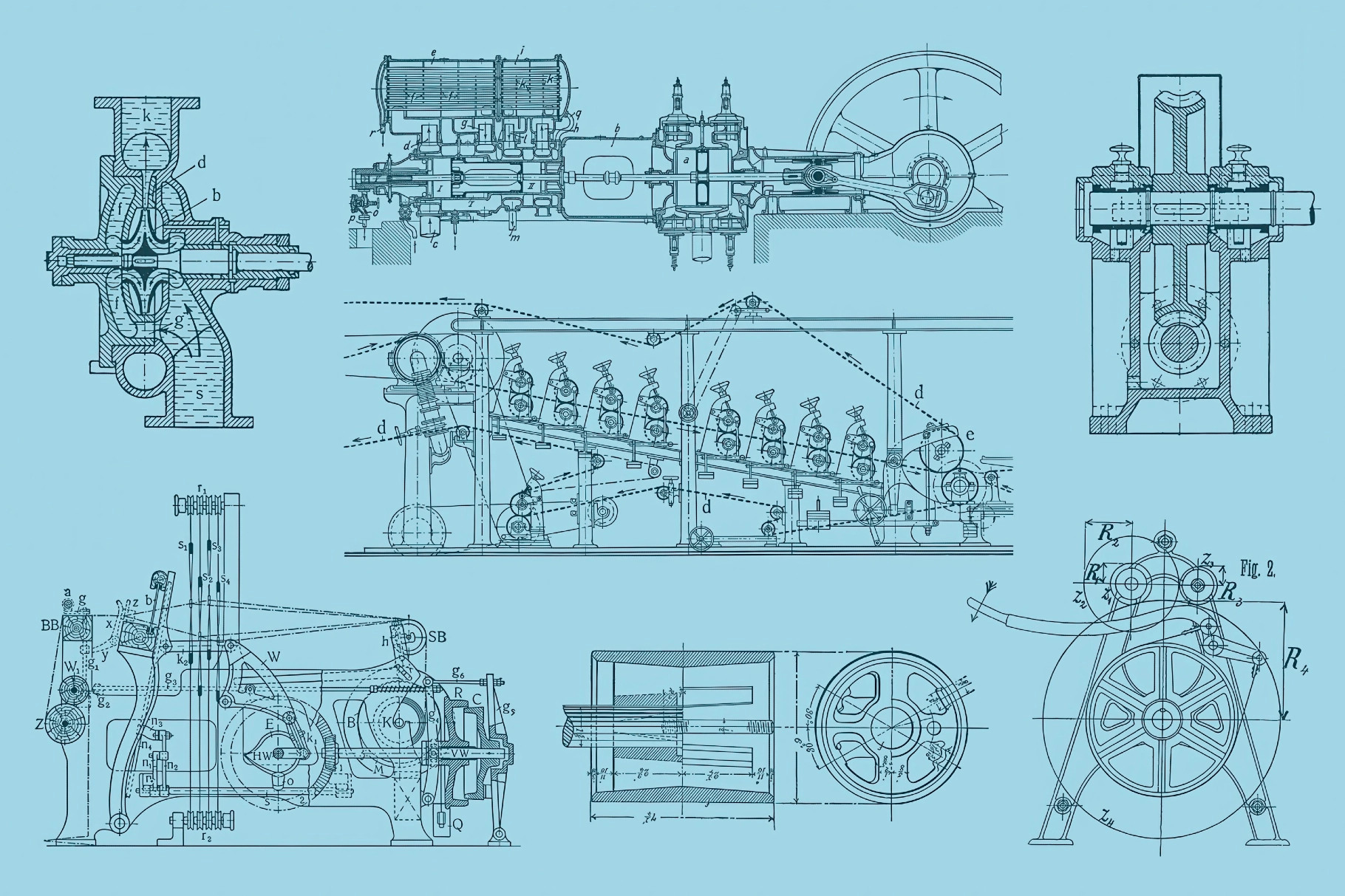 Vintage Blueprints Collection