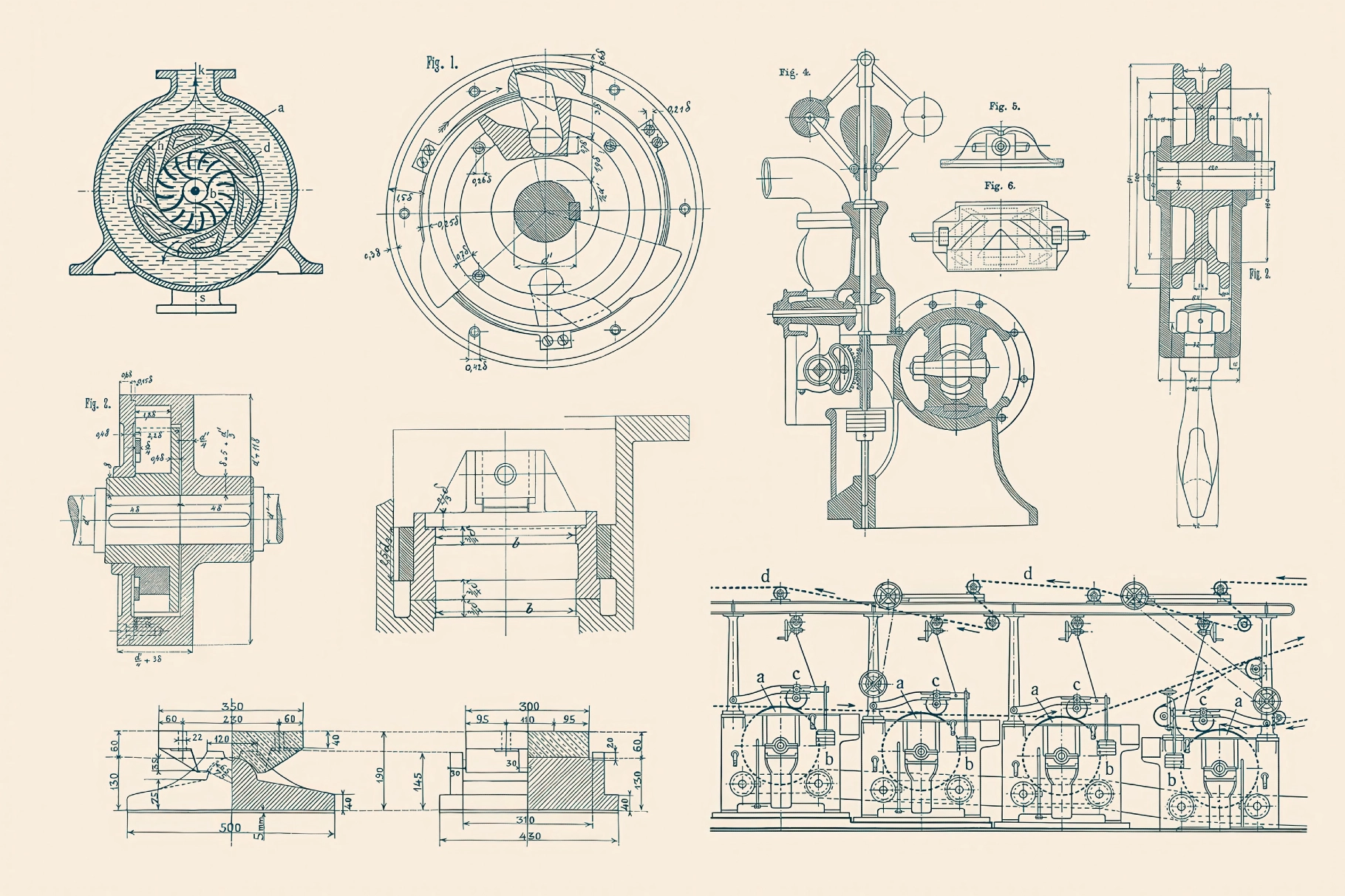 Vintage Blueprints Collection