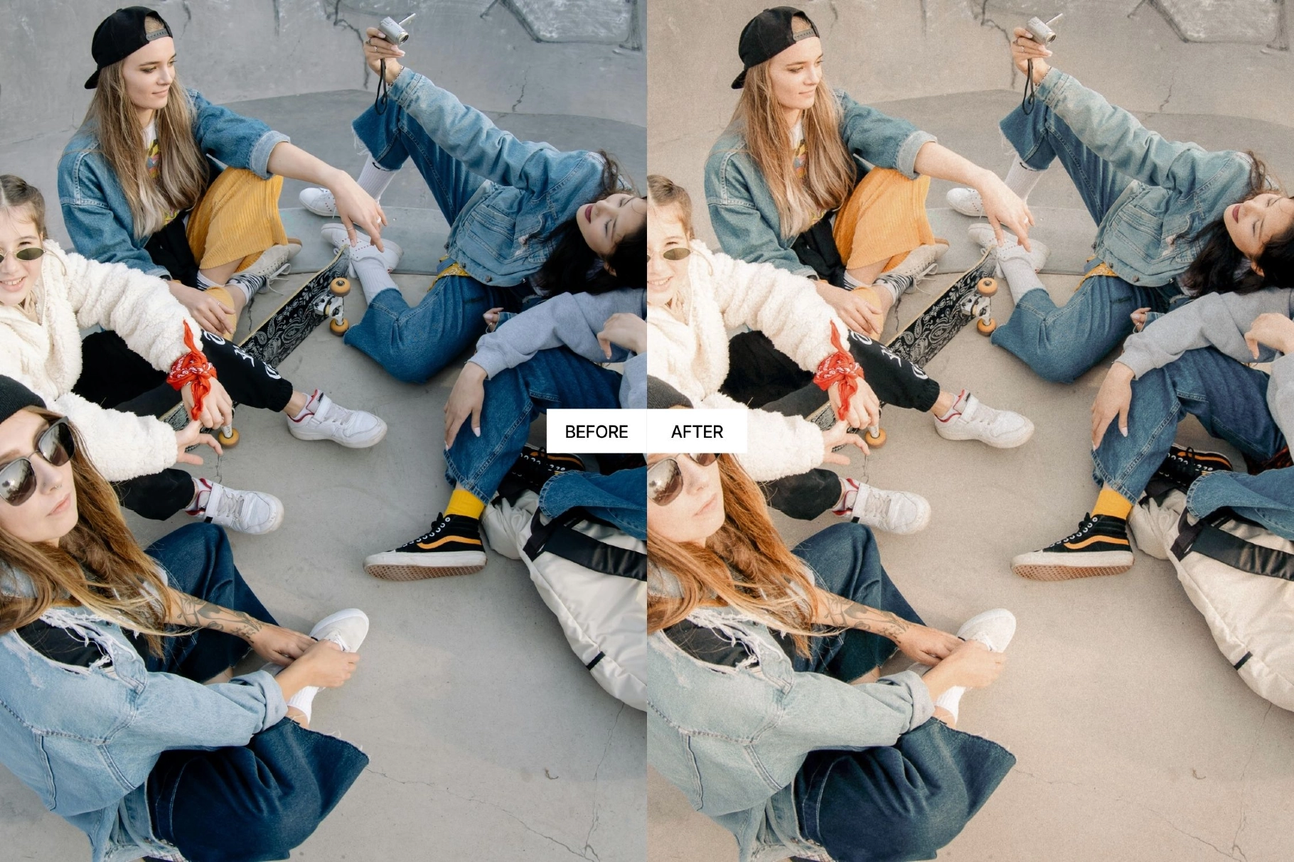 Vintage Film Lightroom Presets