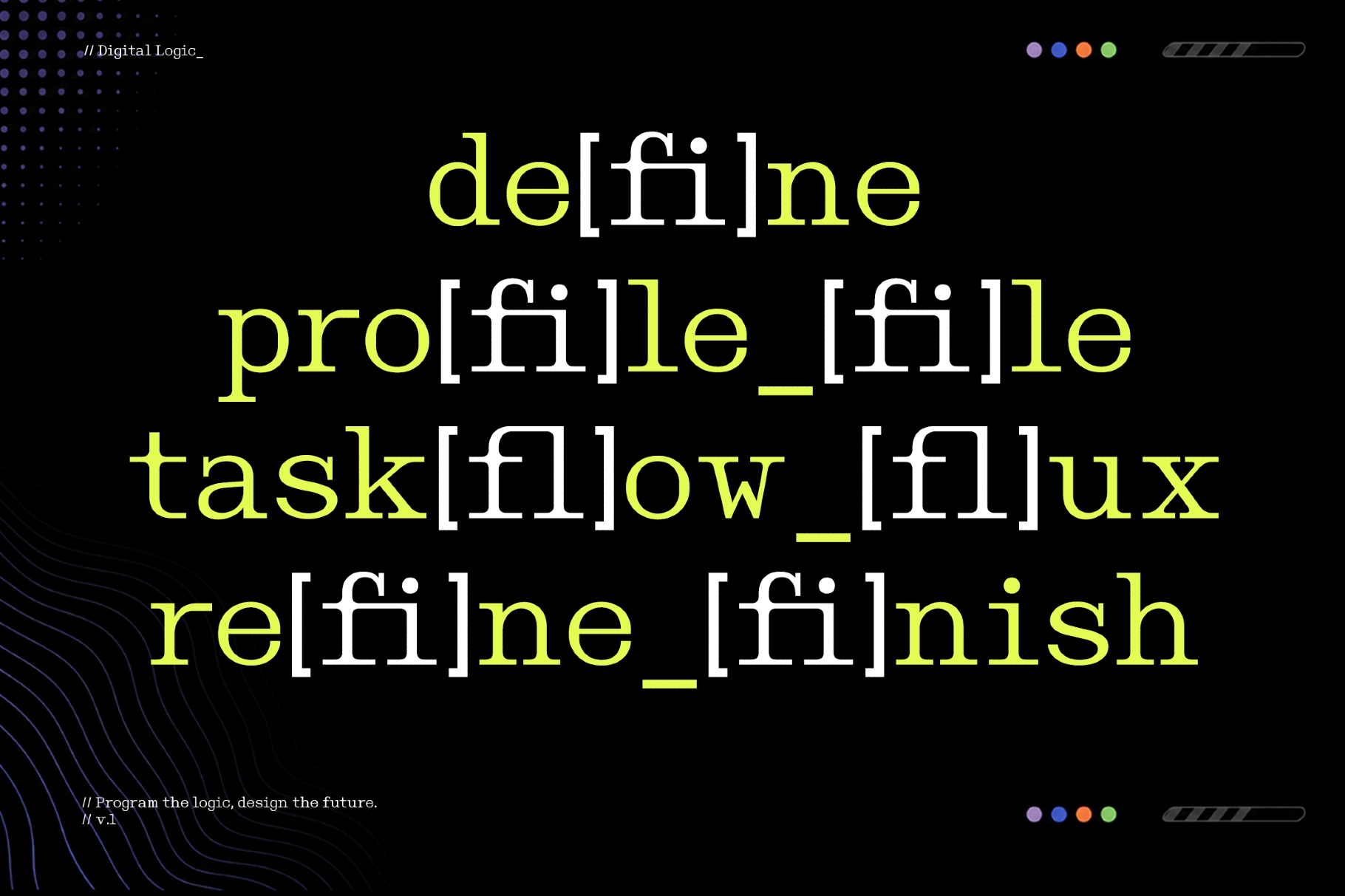 Nickota - Monospace Serif Font