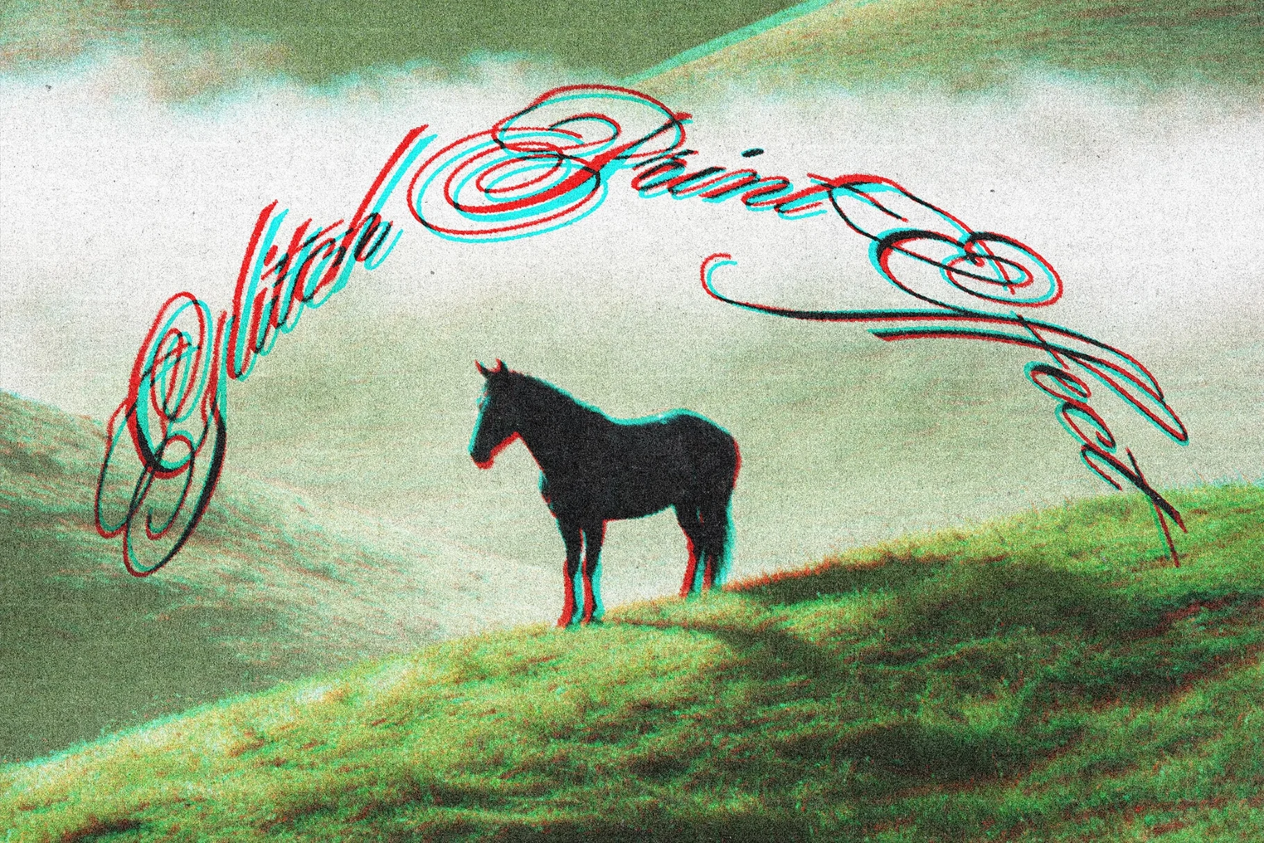 Glitch Print Photo Effect