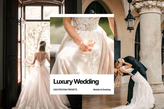 Luxury Wedding Lightroom Presets