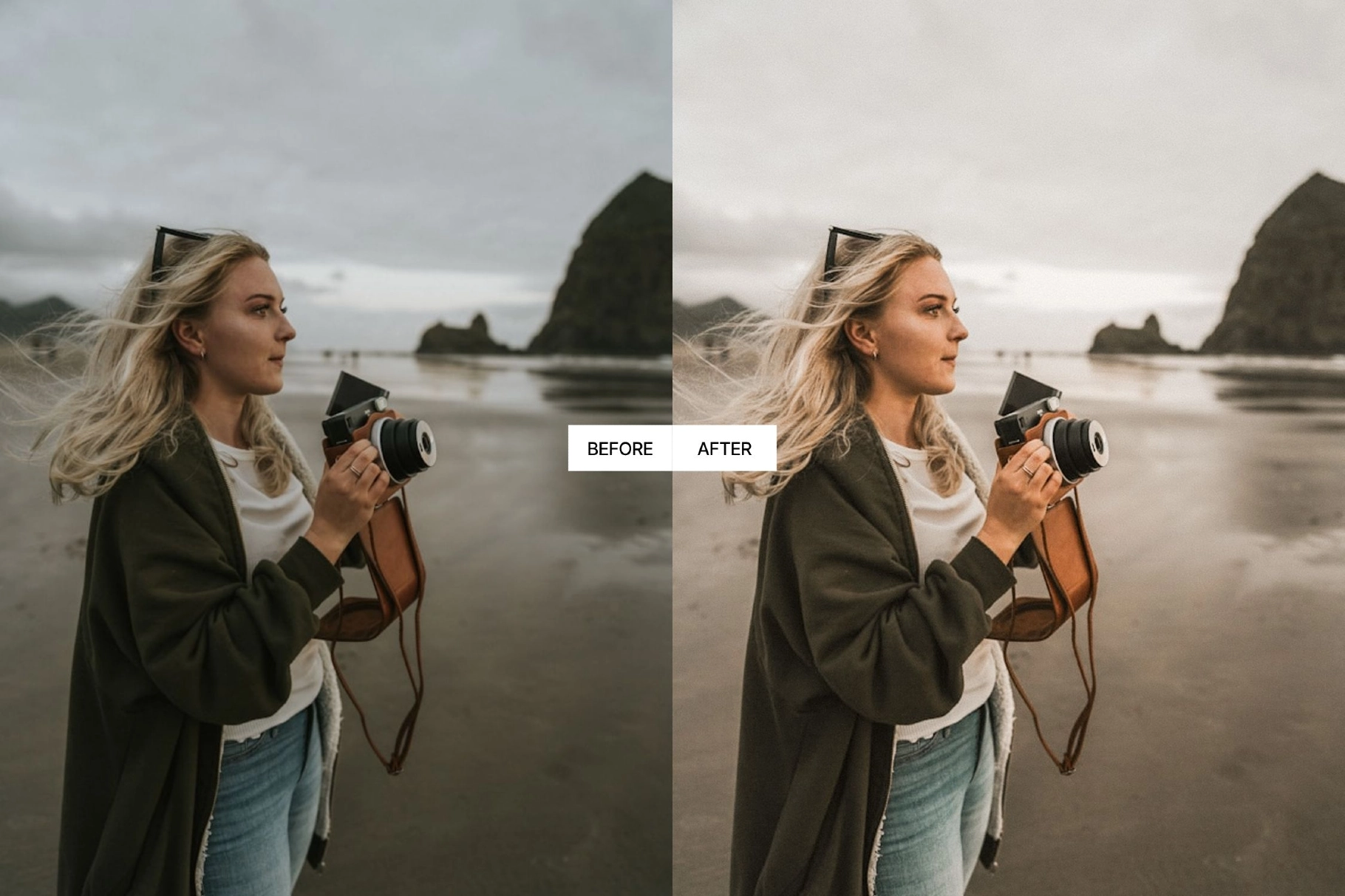 Creamy Warm Portrait Lightroom Presets