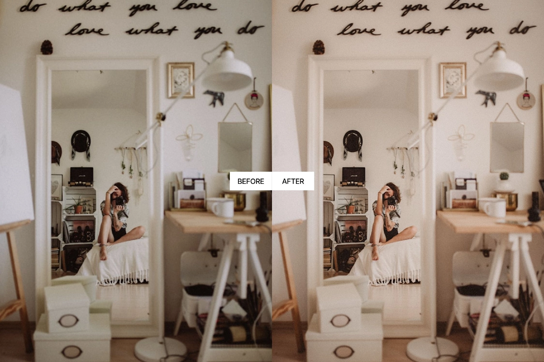 Creamy Warm Portrait Lightroom Presets